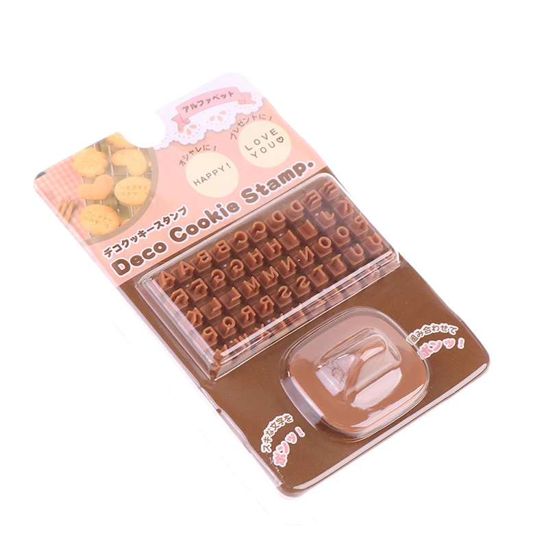 Алфавитные формочки для печенья форма помадки с буквами и цифрами кухонная