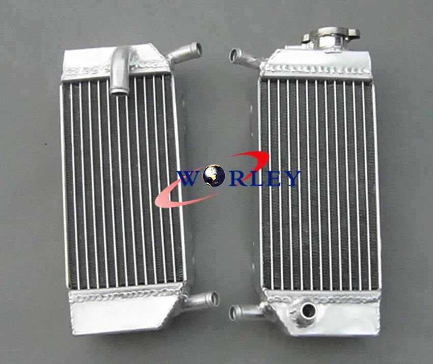 Новый алюминиевый радиатор для Honda CRF250 CRF250R CRF250X 2004-2009 2005 2006 2007 2008 | Автомобили и