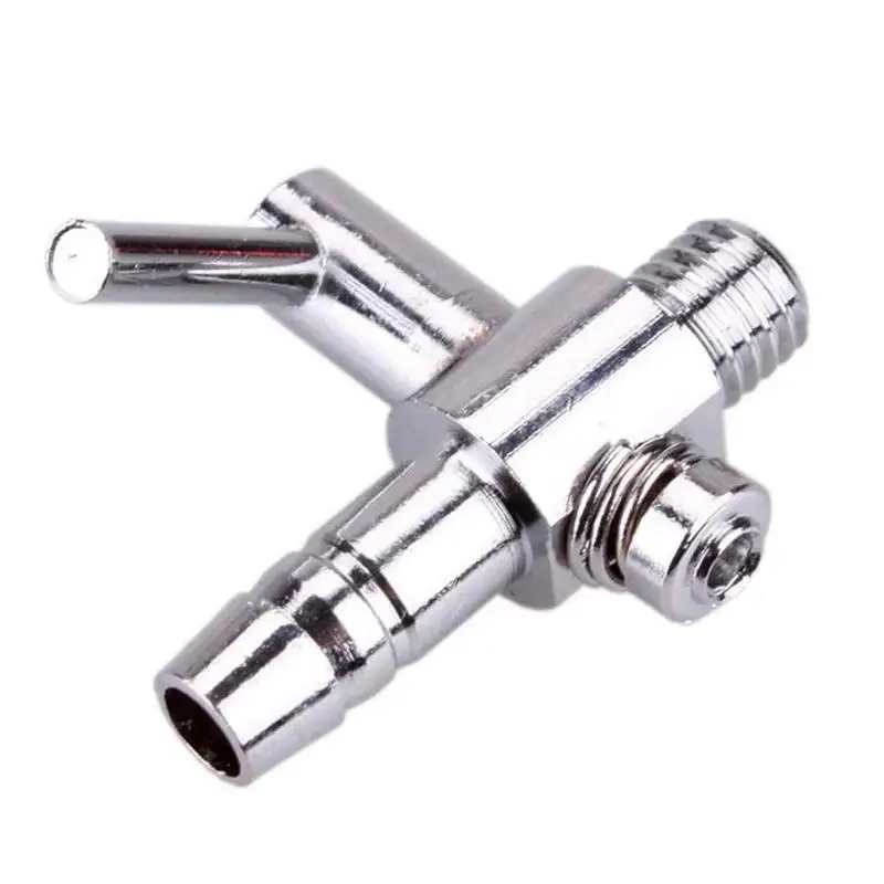 

1pcs Air Flow Distributor Lever Control Valve Fish Tank Oxygen Tube Stainless Steel Dispenser Gas Volume Control Valve Aquarium