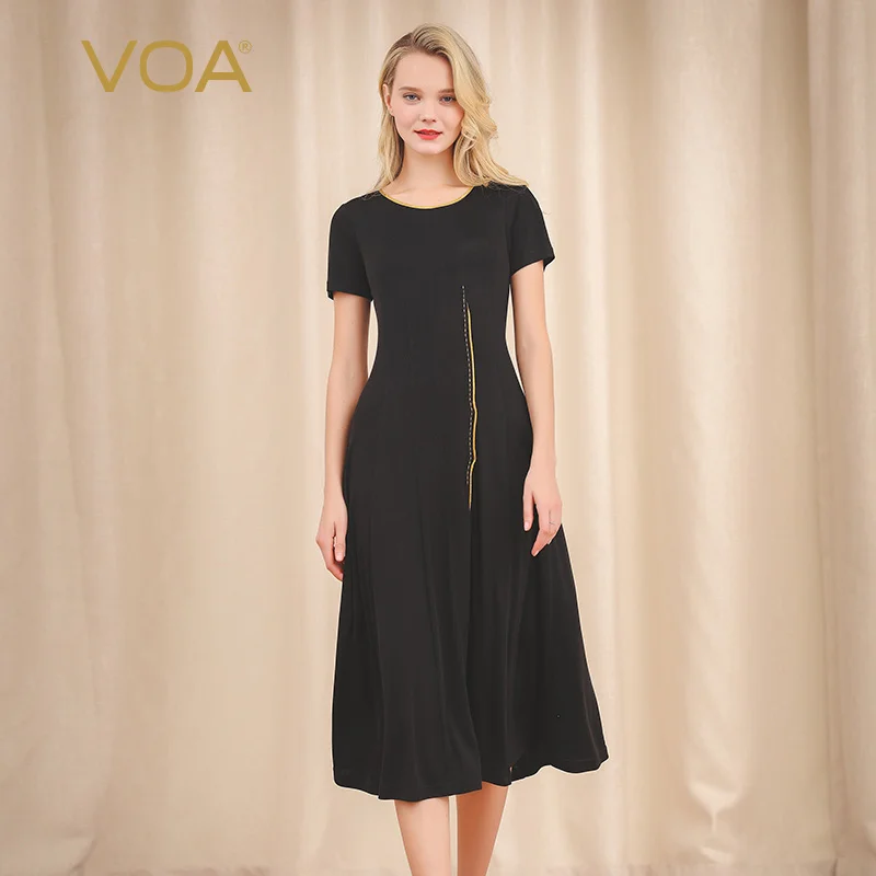 33 mm чёрное летнее черное платье лето вечернее женское вязание Chothes трикотаж