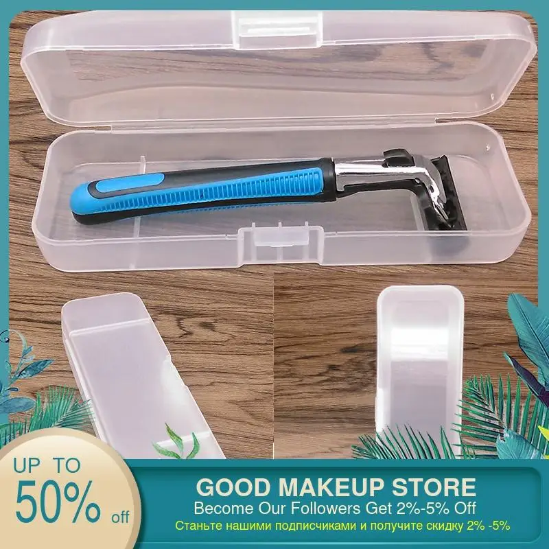 5pcs Portable Shaving Storage Box Razor Holder Universal Type Alloy Safety For Men Adjustable Close Classic | Красота и здоровье