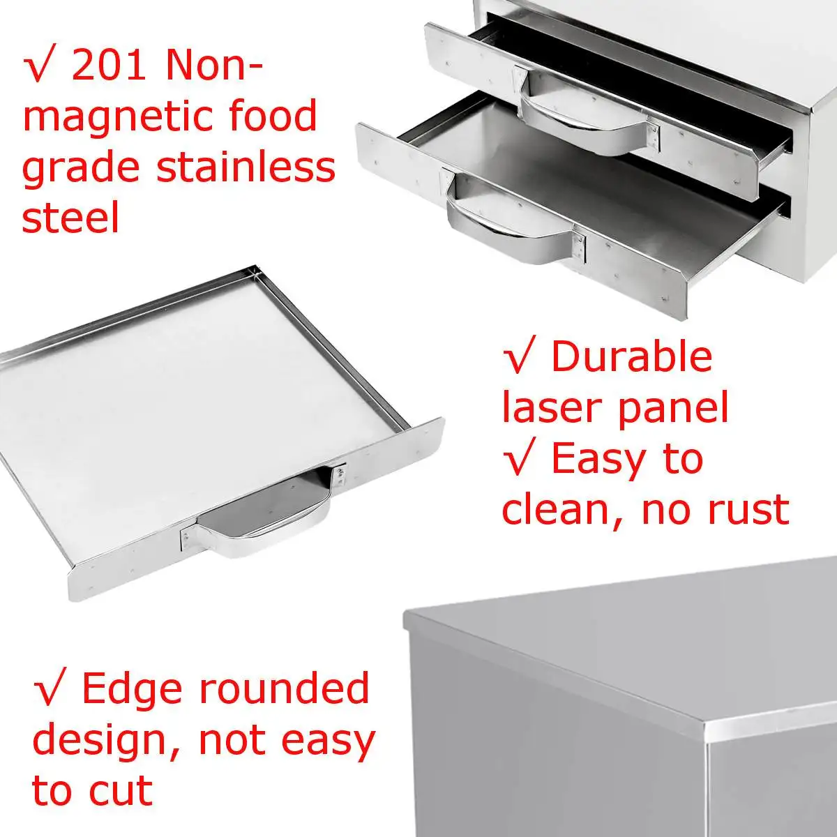 

DIY Steamed Vermicelli Rice Roll Kitchen Cooking Machine Steamer Drawer Stainless Steel Tray Fast Making Food