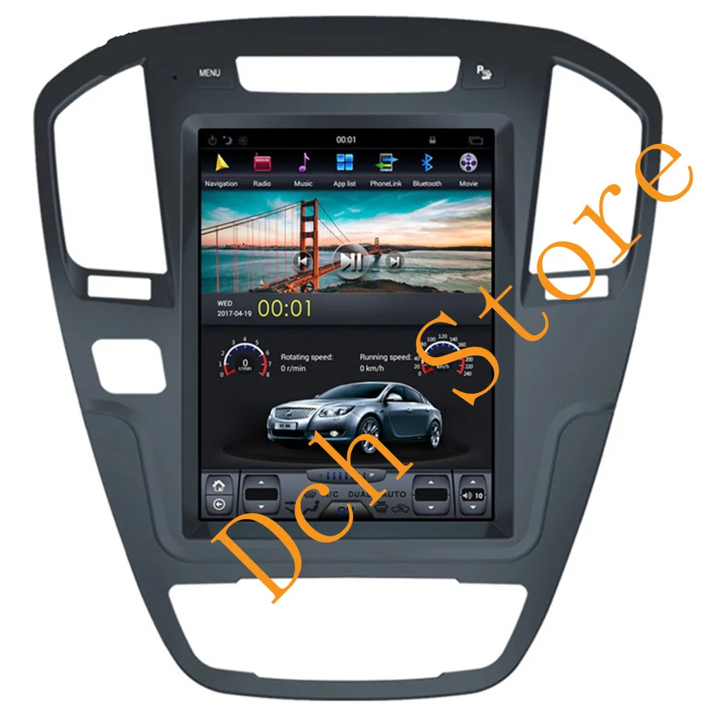 Автомобильный DVD-плеер с GPS-Навигатором 10 4 дюйма в стиле Тесла Android 9 0 для Opel Insignia