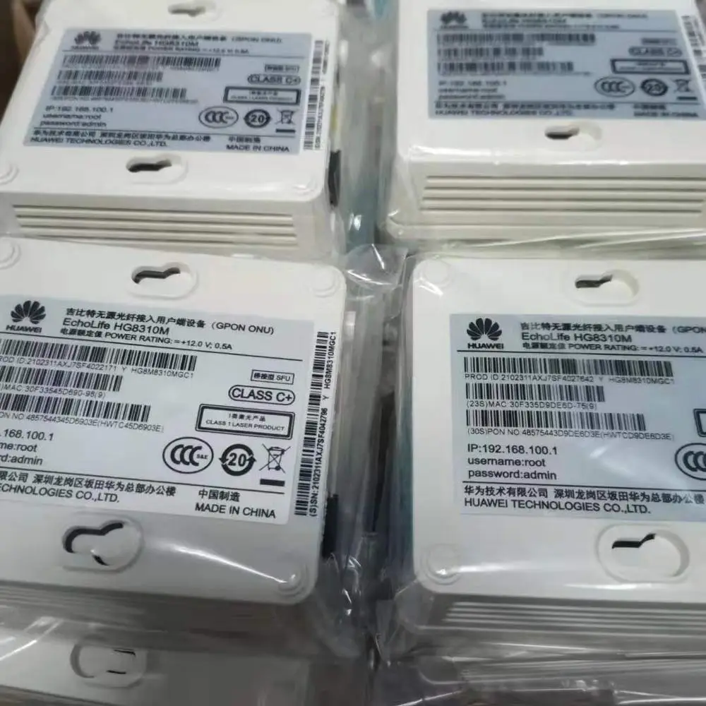 10 шт. huawei GPON ONU HG8310M Класс c+ 1GE ONT FTTH роутер режимы Termina английская версия без коробки