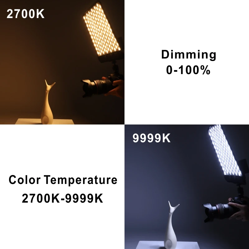 Светодиодный светильник для камеры Falcon Eyes T12 50 Вт RGB ing двухцветный 2700K-9999K