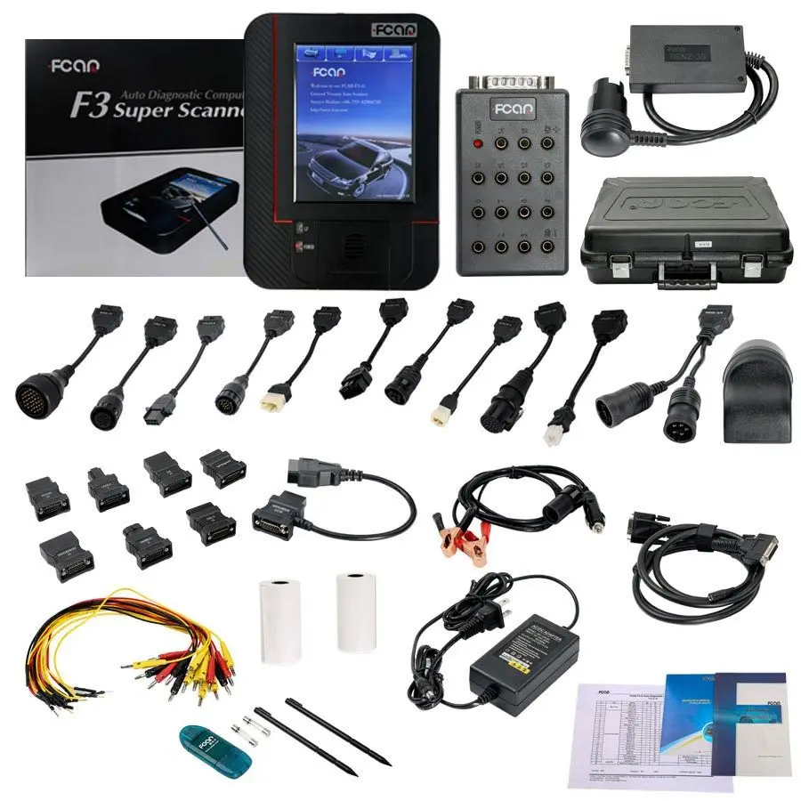 Оригинальный Fcar F3-G ( F3-W + F3-D ) сканер для бензиновых двигателей легковых