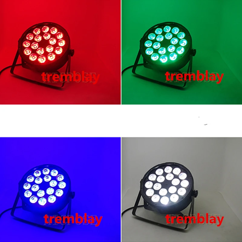 Светодиодный прожектор Dmx512 18x12 Вт RGBW управление прожектором профессиональное