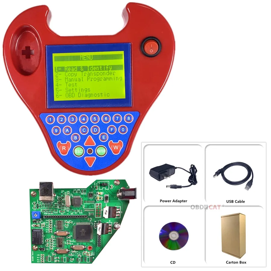 Car Key Programmer T300 V19.2 T 300 Auto Transponder Decoder T-CODE T-300 diagnostic blue/black color + Mini Zedbull | Автомобили и