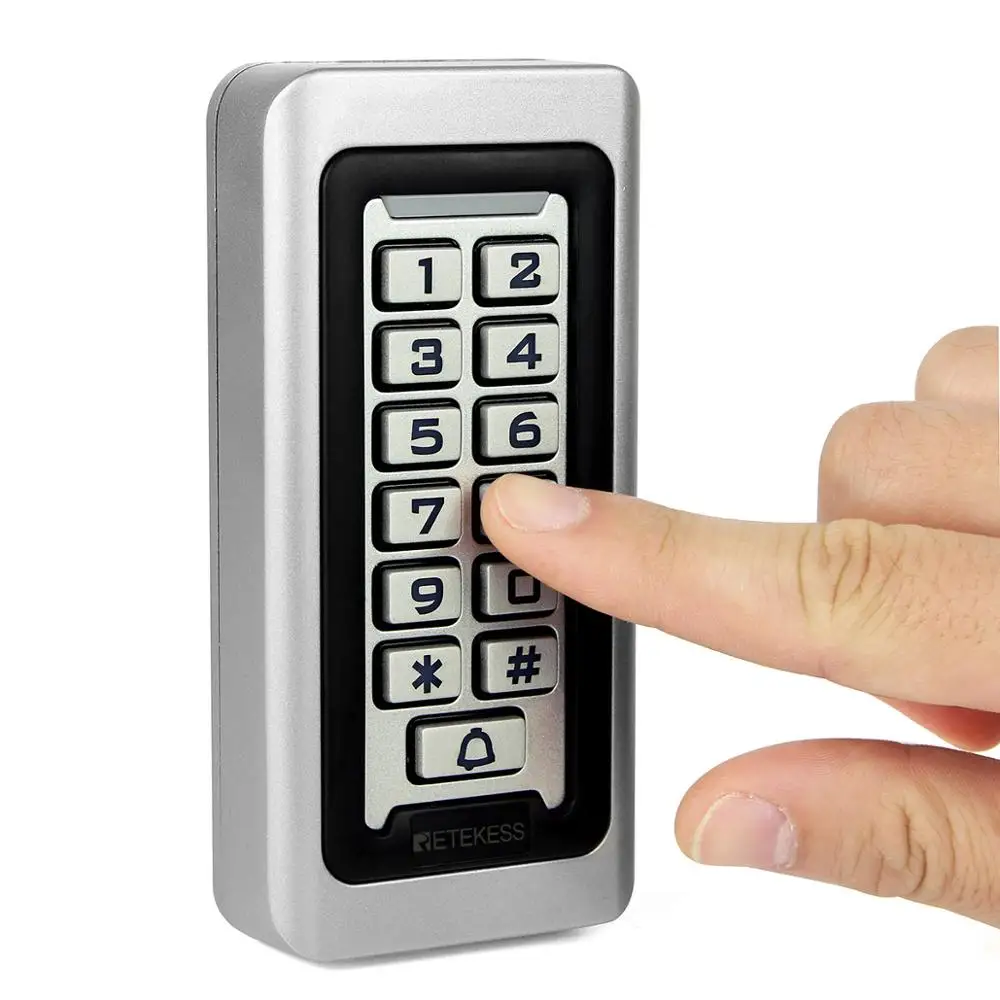 Система контроля доступа RFID с клавиатурой RETEKESS 8 шт. Автономная Бесконтактная