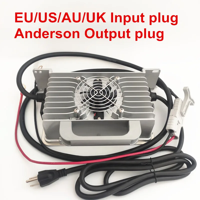 Герметичное водонепроницаемое зарядное устройство 12 В 24 36 48 60 в 72 30 А 25 20 умное для