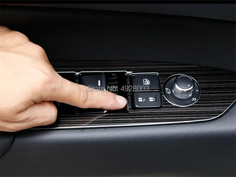Панель переключателя окон автомобиля регулируемая крышка отделка наклейки