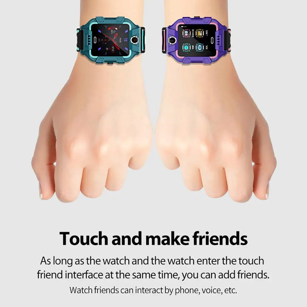 9W Ip67 Waterproof Children Smart Watch Wifi Positioning Dual Camera Phone 360 Degree Rotation 680Mah Kids Anti-lost | Электроника