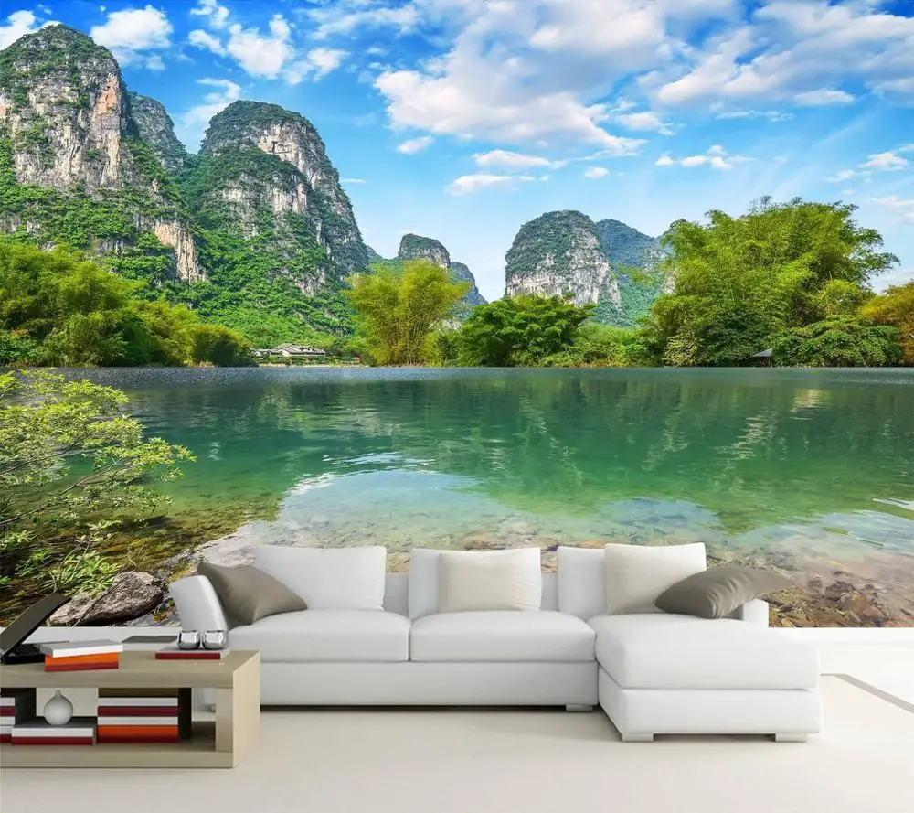 Wallpaper For Bedroom Living Room Custom 3D Mural Wall Covering Sticker Home Decor Modern Dropshipping | Обустройство дома