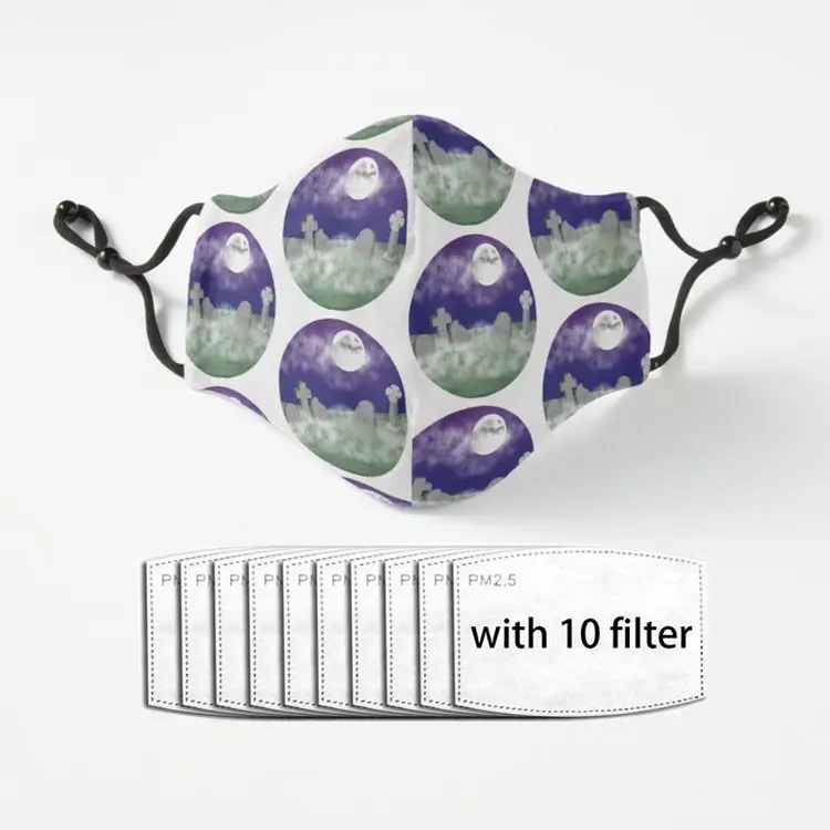 

Graveyard Days Unisex Cool Goku Mask Anti-Dust Luxury Cloth Face Mouth Mask With Filters Маска Máscara