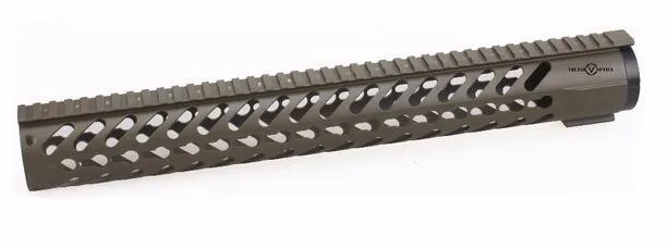 Векторная Оптика Тактический KeyMod 16,5 дюймов поплавок Handguard Пикатинни Крепление подходит. 223 AR15 M4 M16 черный или OD зеленый цвет