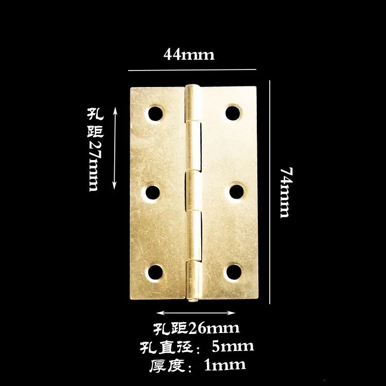 2 шт. антикварная 3-дюймовая шарнирная деревянная коробка подарочная упаковка