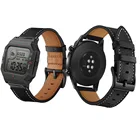 Ремешок кожаный для смарт-часов Amazfit NEO, мягкий сменный Браслет Для xiaomi huami amazfit neo, аксессуары для ремешка