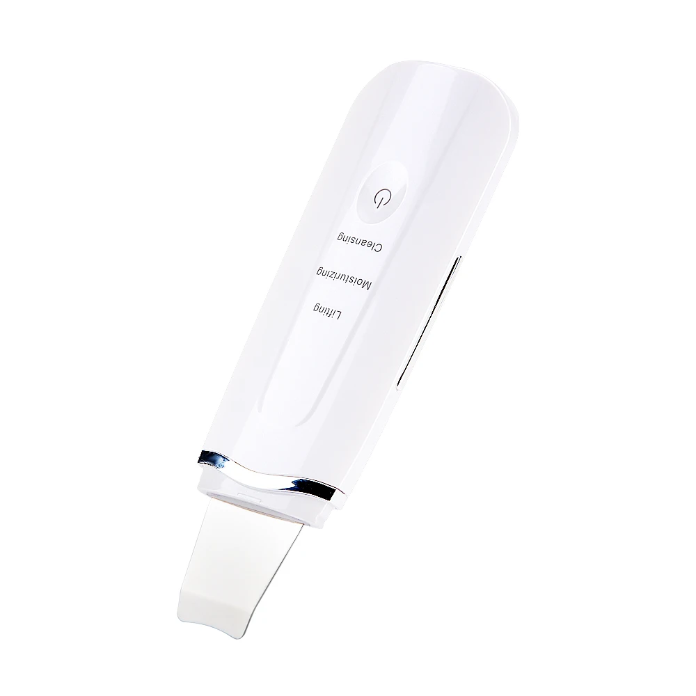 Ультразвуковой ионный скребок для кожи массаж лица очистка пилинг вибрация