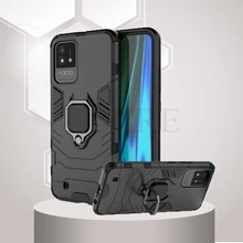 For Realme Narzo 50i Case Armor Finger Ring Bumper Shockproof Case For Realme Narzo 50i Cover For Narzo 50i Realme Narzo 50A