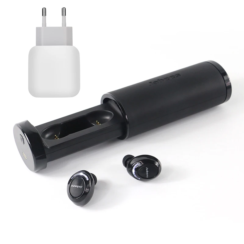 Black with charger TWS беспроводные наушники Bluetooth наушники стерео спортивная водонепроницаемая гарнитура окружающий звук Быстрая зарядка для спорта - Цвет: Black with charger