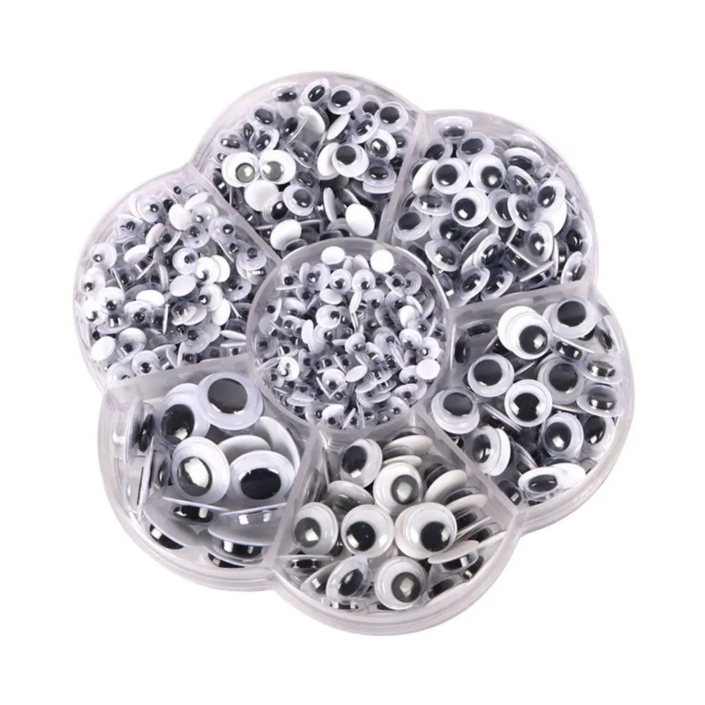 

Self Adhesive Giant Wiggly Googly Eyes for DIY Art Craft Toys Children Hand Scrapbooking Arts Decor Eyes Craft Supplies