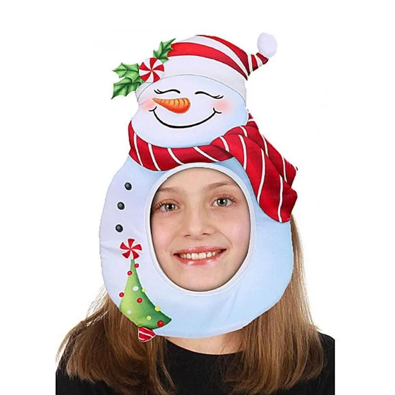 

Christmas Hat Performance Headgear Cosplay Role Play Polyester Props Merry Xmas Decoration Year For New Party Hat Christmas J3T7