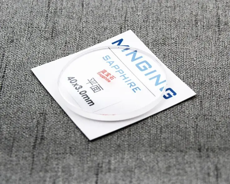 Бесплатная доставка 1 шт. 3 0 мм толстое плоское круглое сапфировое стекло от 28 до 40
