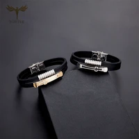 big cross bracelet bangles black double layer silicone bracelet faith christianity wirst jewelry prayer pulseras men women