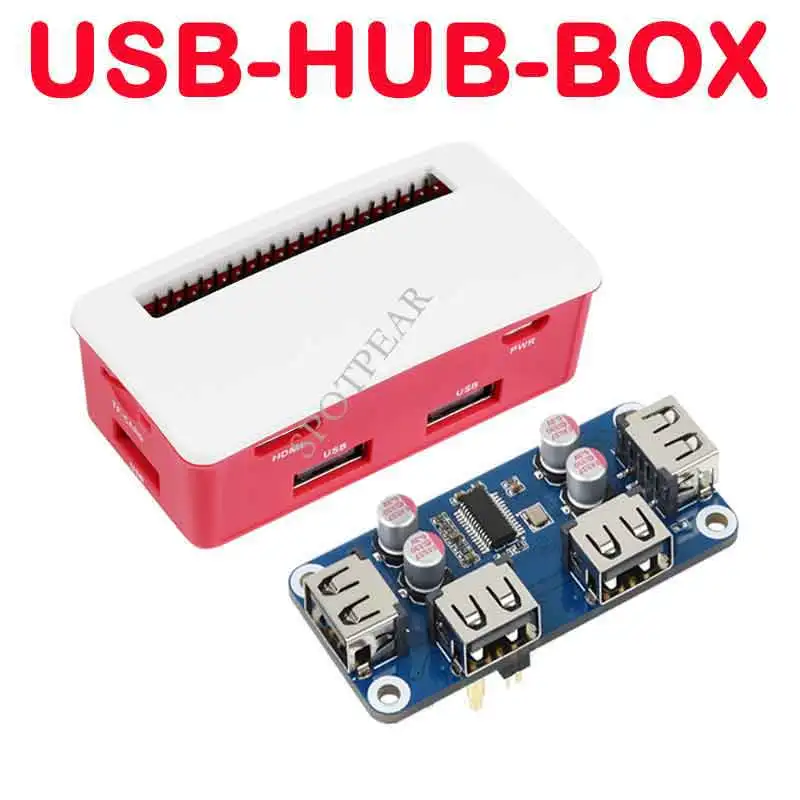 

Raspberry Pi Zero Series USB HUB BOX 4xUSB 2.0 Ports
