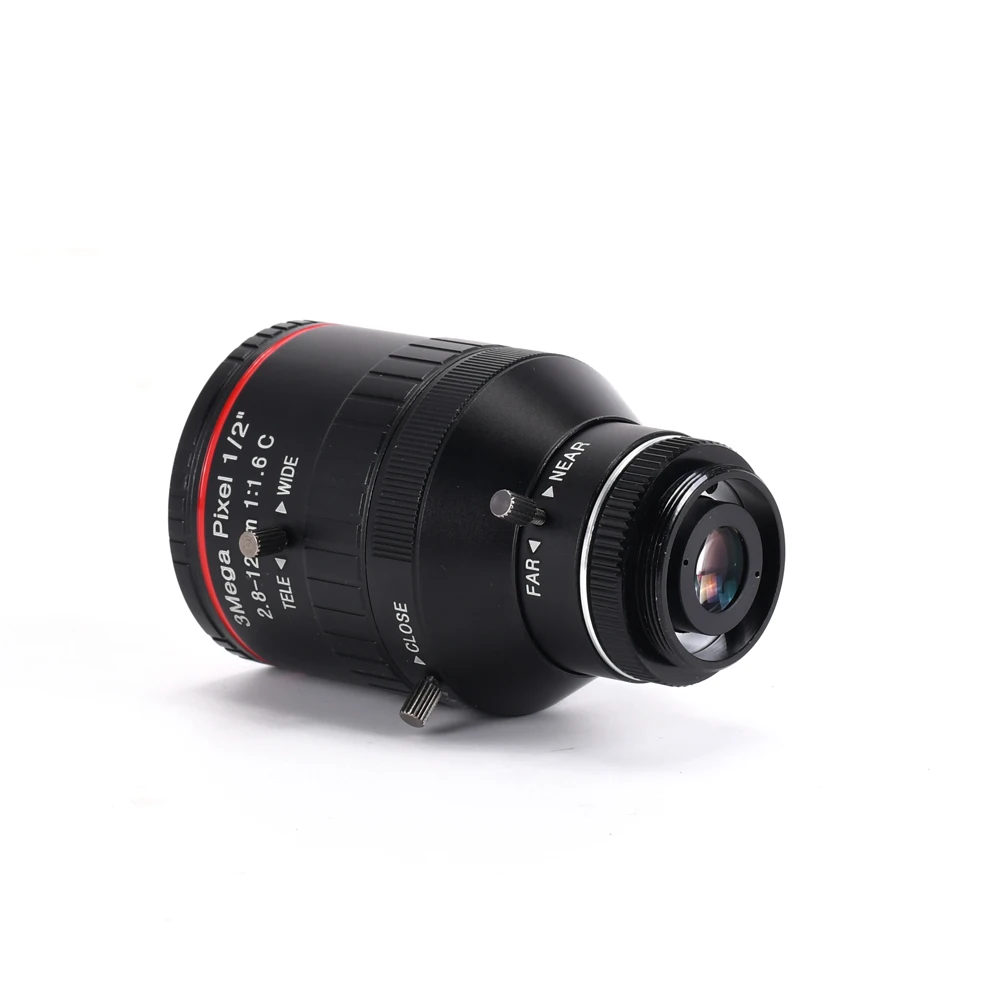 2 8-12 мм C крепление объектива HD ручной фокус Vari-Focal CCTV 1/2 "Диафрагма для камеры