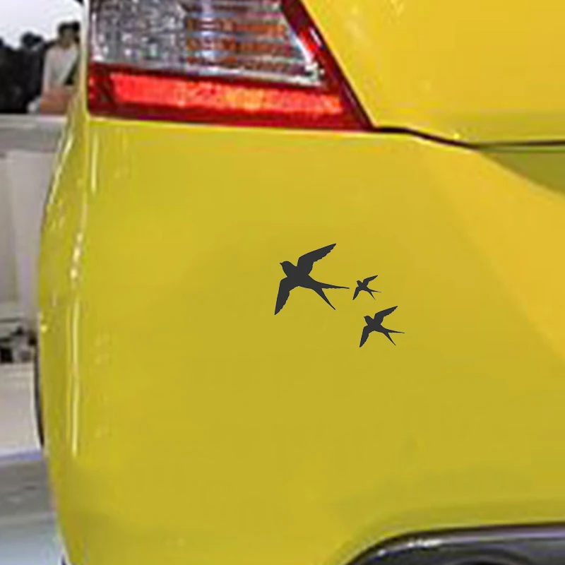 Автомобильный Декор Ласточка Птица окно стены Животные стикер s теплица караван