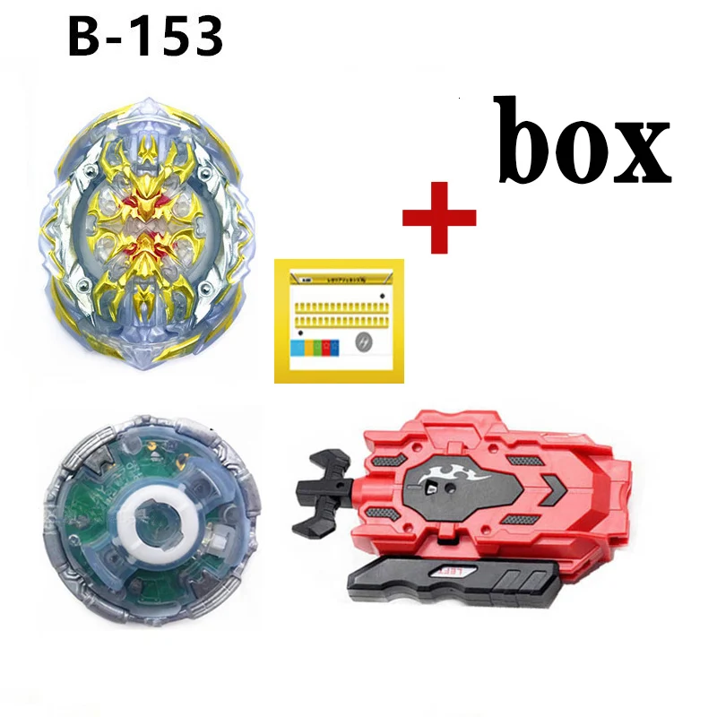 Электрический Beyblade Burst B-153 спиннинг Beyblades Imperial Aegis с пусковой установкой и коробкой Электрический B153 вращающийся светильник Bayblade