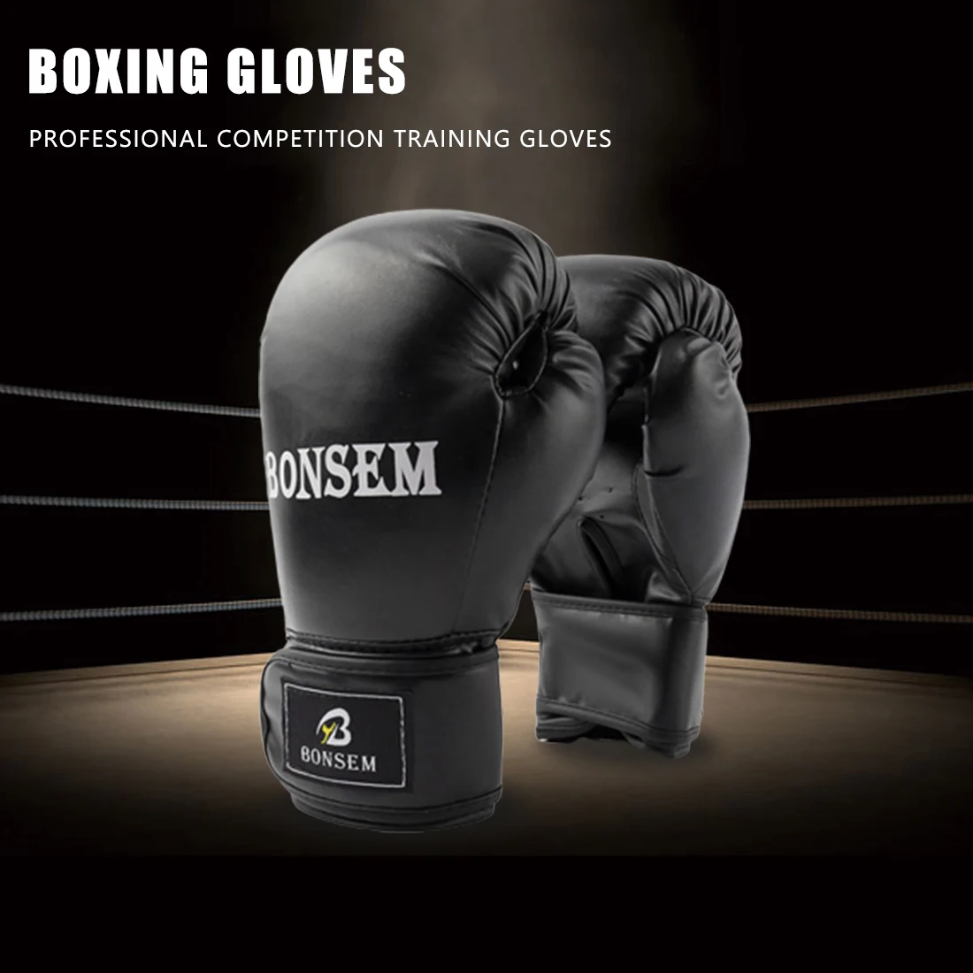 

6/8/10/12oz Kids Women/Men Boxing Gloves Sanda Sparring Muay Thai MMA Karate Punch Training Kickboxing Mitts Box Equipment