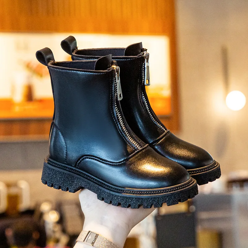 

Новинка весна-осень 2022, детские ботинки, модные повседневные Ботинки Martin для детей, износостойкая детская обувь