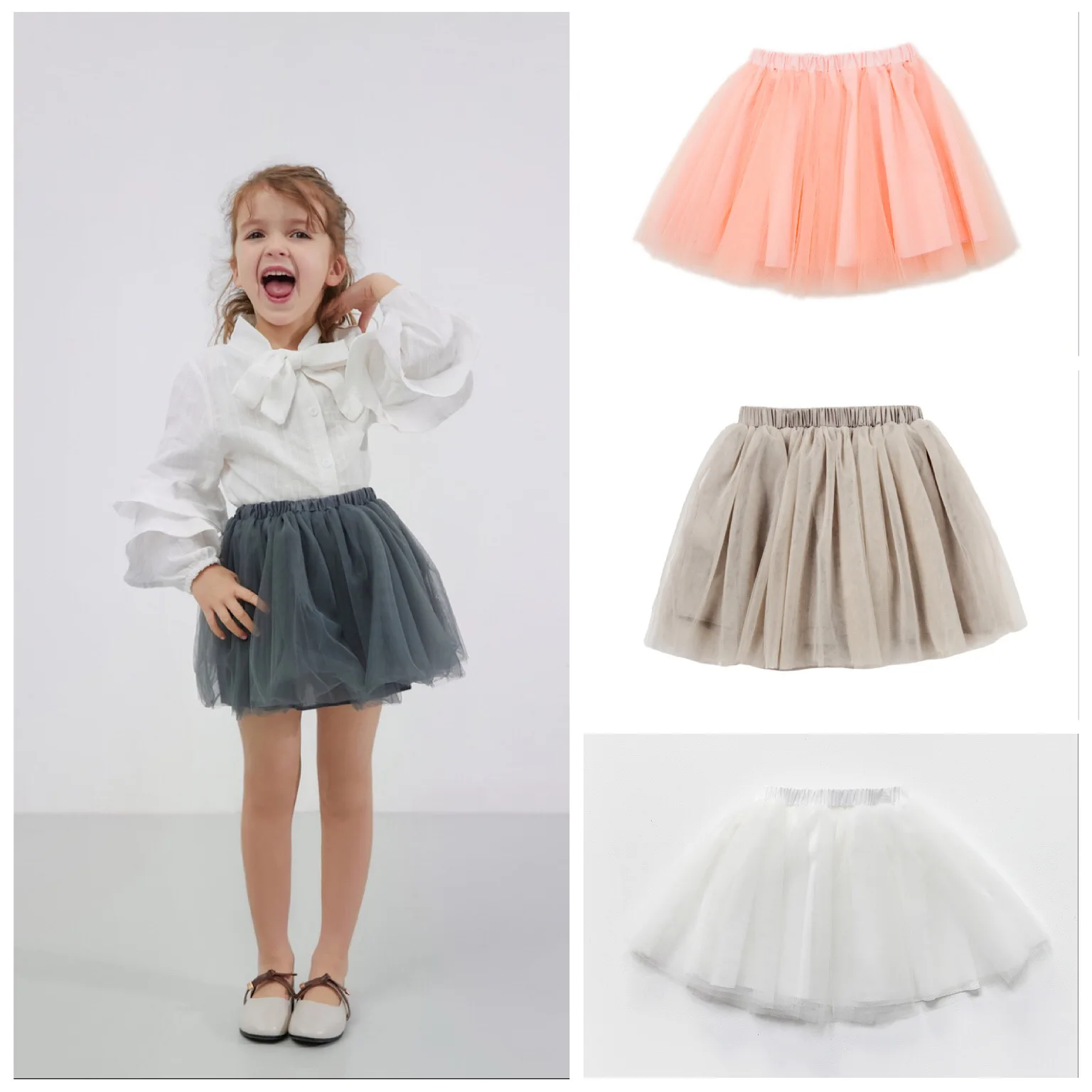 Летняя модная балетная юбка для маленьких девочек 2020 школьная пачка
