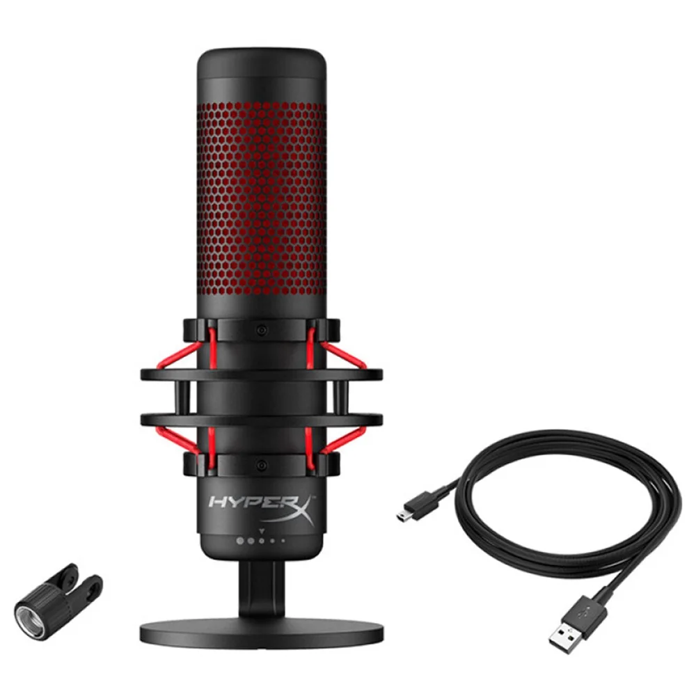 Kingston HyperX игровой микрофон QuadCast USB конденсаторный Pop Filte Gain Checkpoint для ПК PS4 и Mac-сети |