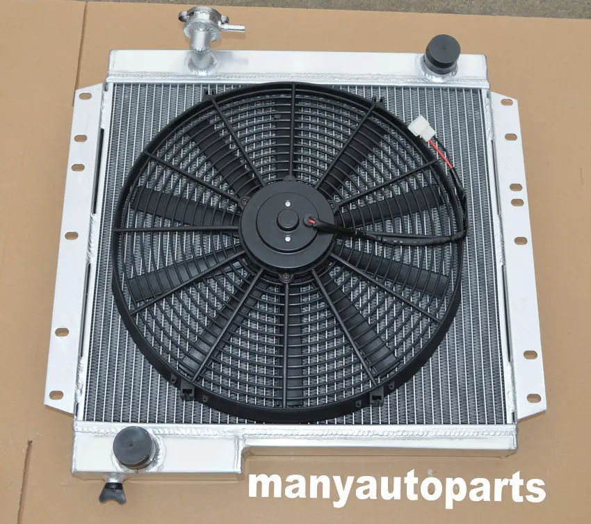 Новый 3 жильный алюминиевый радиатор 62 мм для TOYOTA landcruiser 42 BJ40 BJ42 Land Cruiser|radiator