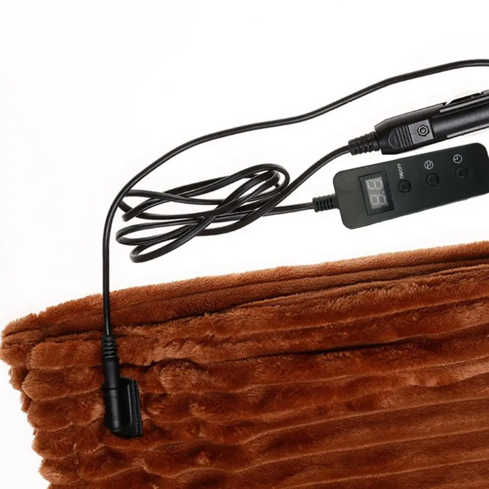 12 В 30 Вт электроодеяло удобное складное моющееся одеяло из углеродного волокна