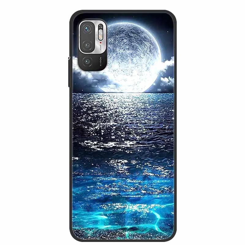 For Xiaomi Redmi Note 10 5G Case Shockproof Soft silicone TPU Back Cover For Redmi Note 10 5G Phone Cases Note10 5G Cute Cartoon