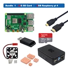 CAMEIDO R99 Raspberry Pi 4 Model B Kit 248 ГБ + SD-кардридер + SD-карта 64 Гб32 ГБ + чехол + вентилятор + видеокабель + медный радиатор