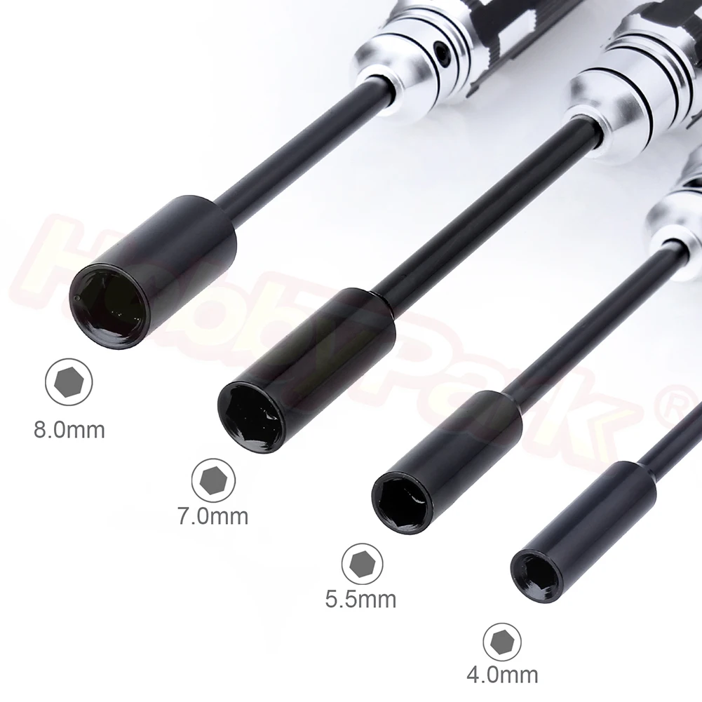 4 шт. Шестигранная гайка ключ гнездо Отвертка гаечный коробка 0 мм 5 7 8 ремонтный