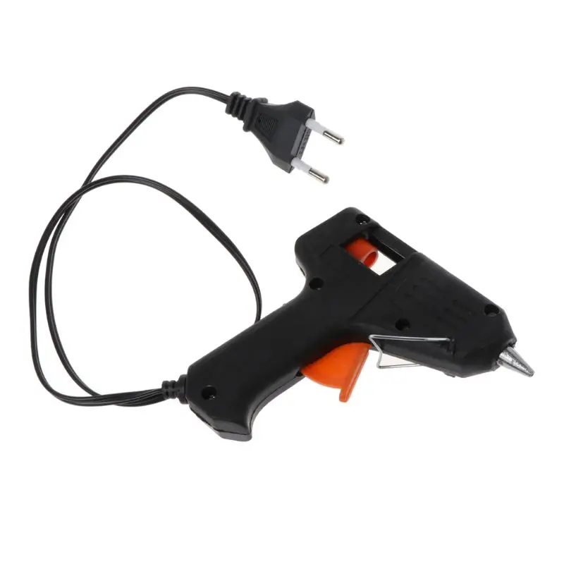 

Heating Hot Melt Glue Gun Sticks Trigger Art Repair Tool US/EU Plug 20W Electric