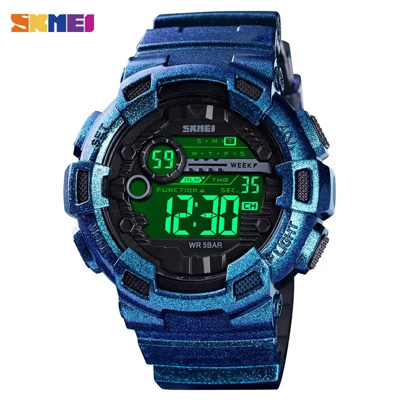 

Relogio Masculino Men Sports Watches Multifunction Watches Alarm Clock Waterproof LED Digital Watch Military SKMEI 1243 Reloj