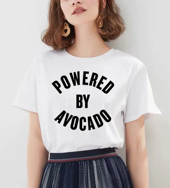 Женская футболка с буквенным принтом белая Повседневная в стиле Харадзюку