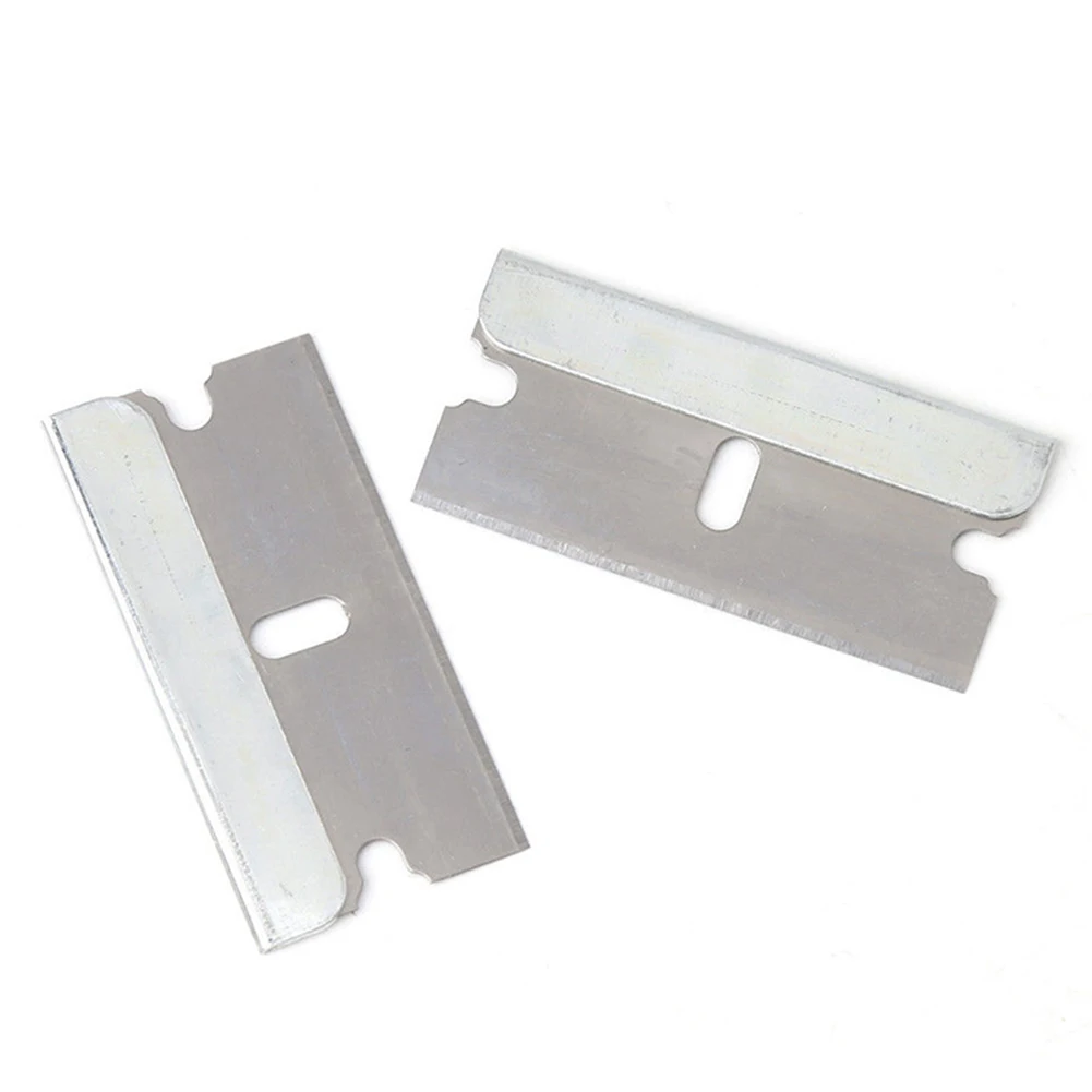 

Multi-Purpose Razor Scraper Set Steel BladesCleaning Tool With 10 Blades Smooth Scraper Removal Stainless Steel Hand Tools