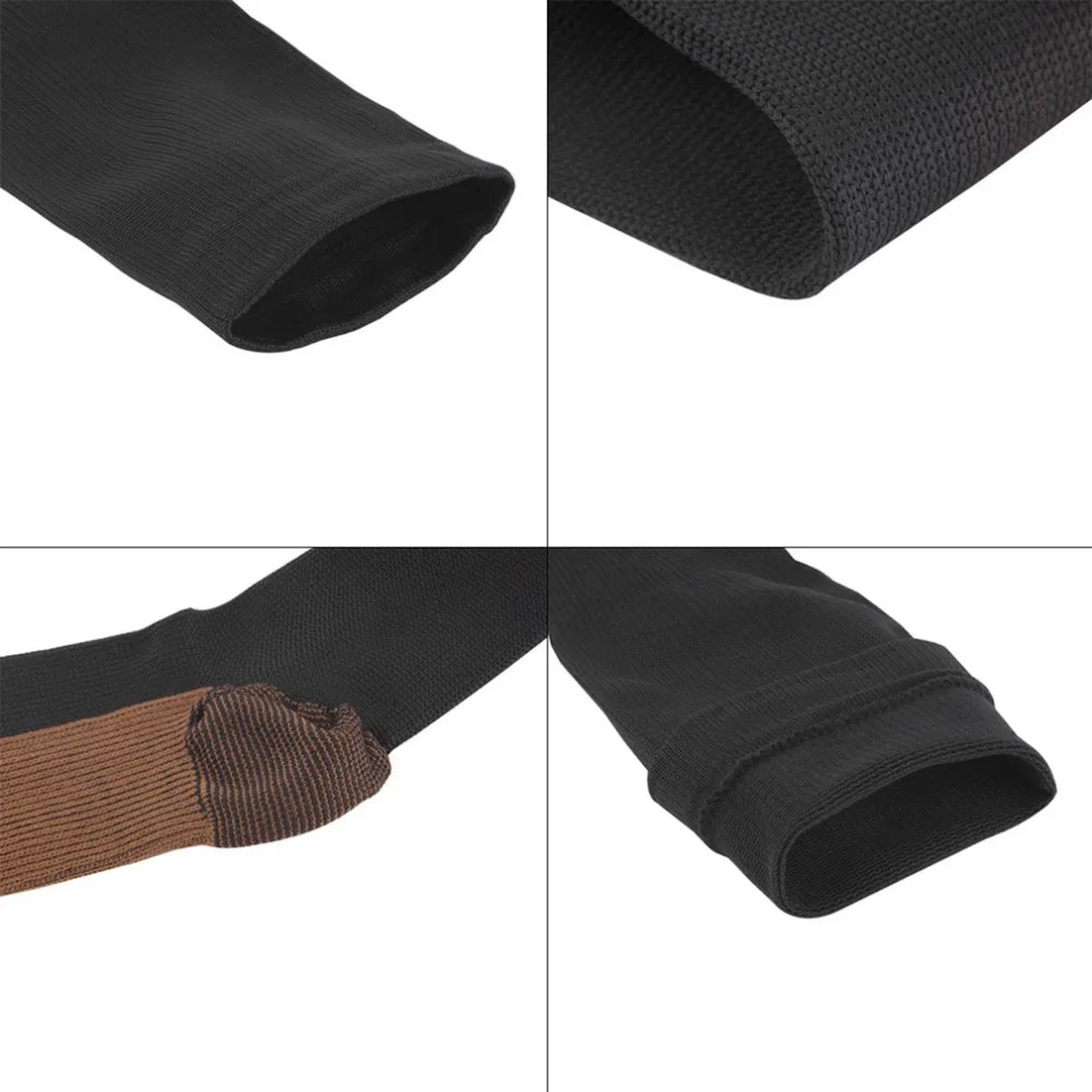 

Anti-Fatigue Compression Socks Unisex Foot Pain Relief Soft Miracle Copper Anti Fatigue Magic Socks Support Knee High Stockings