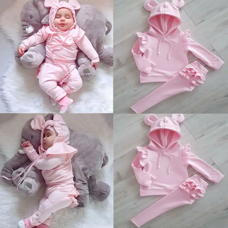 2019 брендовая Милая рубашка с длинными рукавами для новорожденных девочек топ