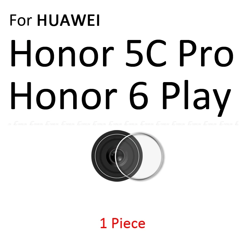 Прозрачная защитная пленка для задней камеры HuaWei Honor 8A 6A 5C 6X 6C Pro 8C 7X9 8 Lite 6 Play из закаленного стекла - Цвет: For Honor 5C Pro