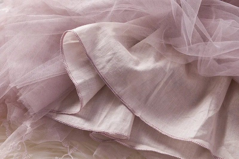 

2021 Spring Autumn Children's Clothing Girls Self-cultivation Bottoming Children's Skirt Lace Korean Girl Princess Dress