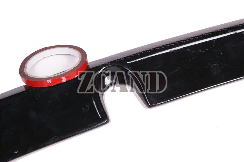 L Стиль Настоящее углеродное волокно спойлер на крышу подходит для Mercedes Benz W221 S CLASS